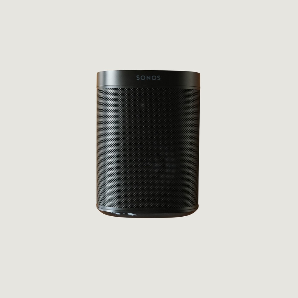 Sonos One SL Speaker Black Wireless WiFi Ethernet Model S38 AS IS For Parts